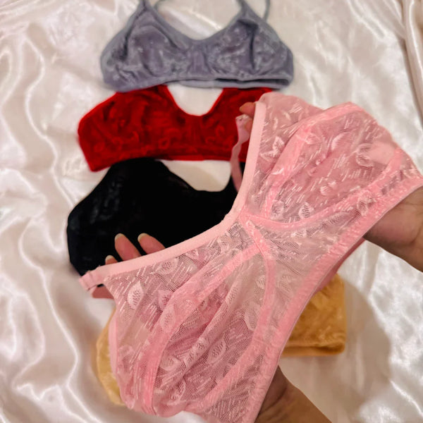 BUY ONE GET ONE FREE ! Summer Cotton Net Bra