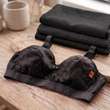 BUY 1 Get 2 FREE Floral Embroidered Non-Padded Cotton Bra